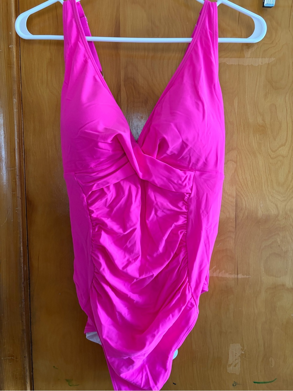 Hot Pink One-Piece Swimsuit